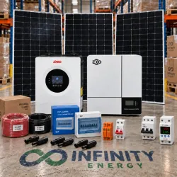 Kit Solar 5 kW + Batería LiFePO₄ 5 kWh + 3 Paneles Solares