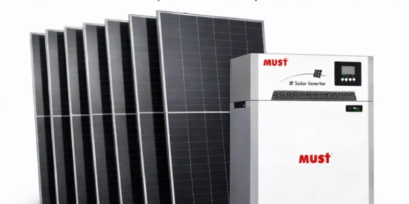 ⚡ Kit Solar Todo en uno | Inversor 6kw + 8 Paneles SunEvo 565W + Sistema con Batería de Litio 15.3kWh
