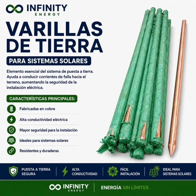 ⚡ VARILLA DE TIERRA