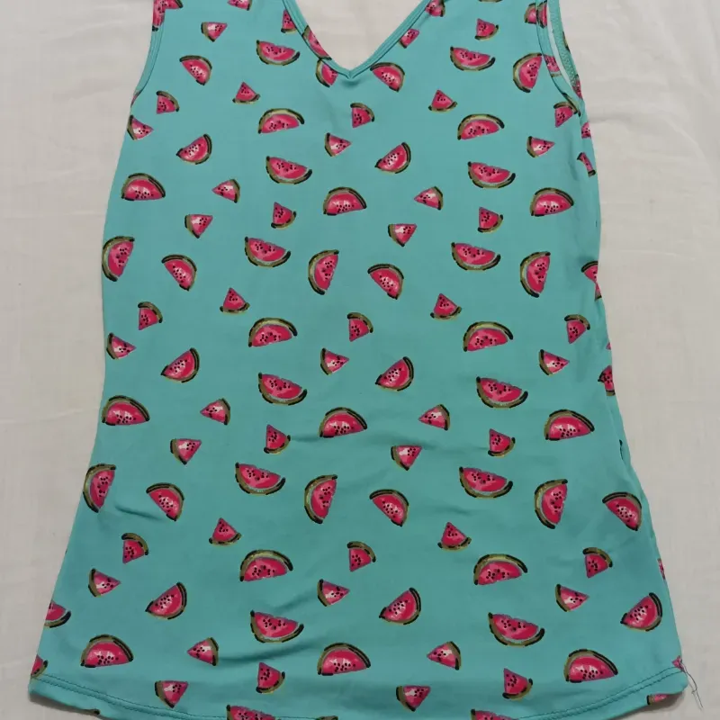 Camiseta Verde de melones. 