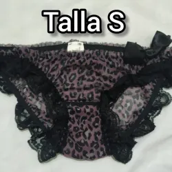 Braga de leopardo con lazo. 