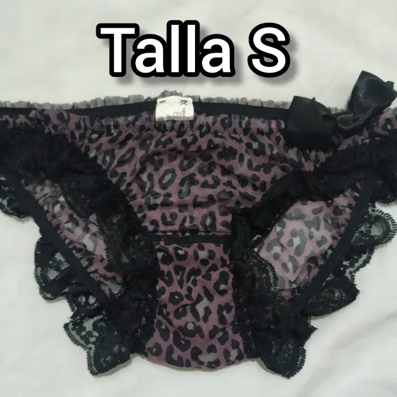 Braga de leopardo con lazo. 