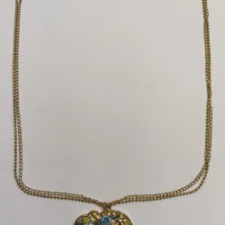 Collar de elefante con diamantes
