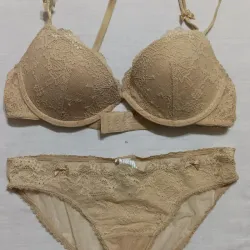 Conjunto blumer con ajustador Beige 
