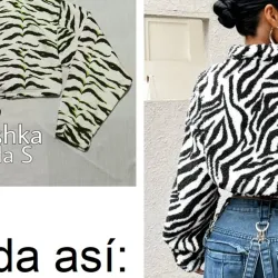 Enguatada corta de rayas de tigre