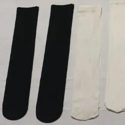 Medias negras elastizadas
