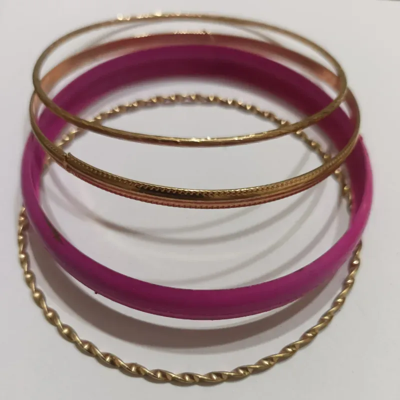 Paq 4 pulsos dorados y rosados