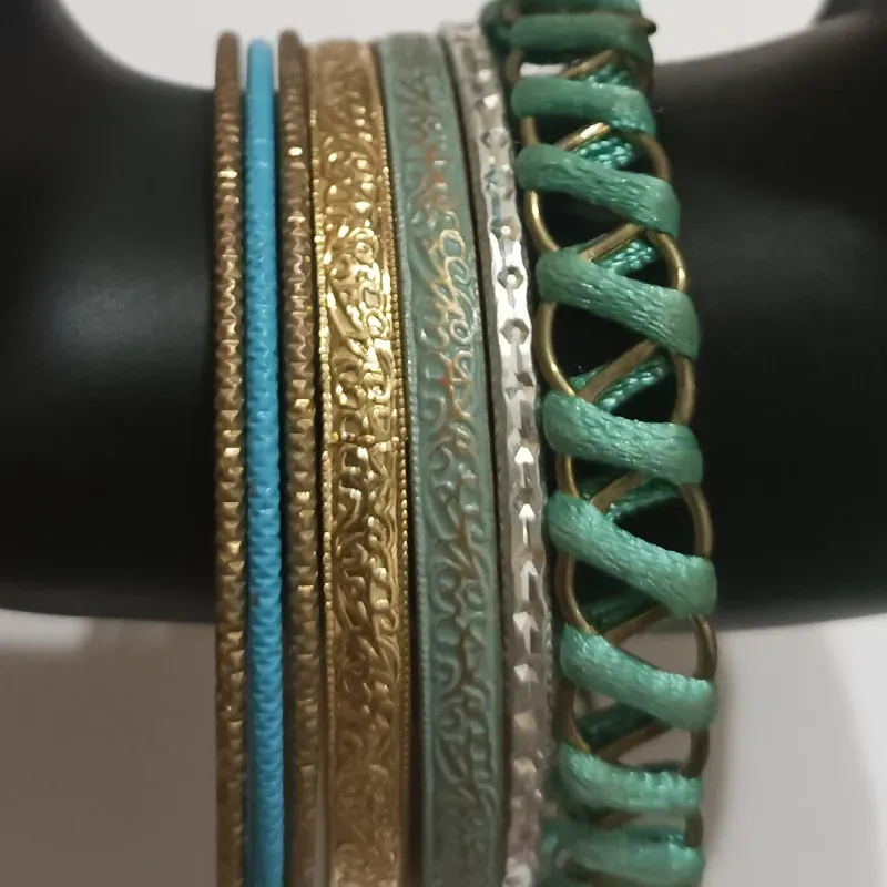 Paq de 7 pulsos azules 