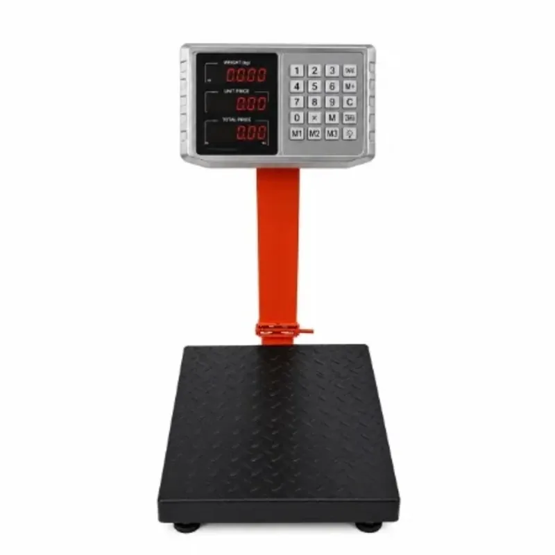 Balanza Digital de Plataforma Industrial con Columna