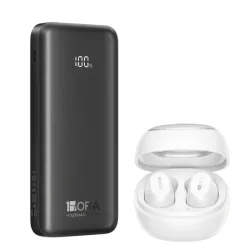 COMBO Power Bank 10000MAH 22.5W + Audífonos
