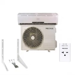 COMBO Split 2T MILEXUS + Soporte para Compresor + Protector de Voltaje 220V