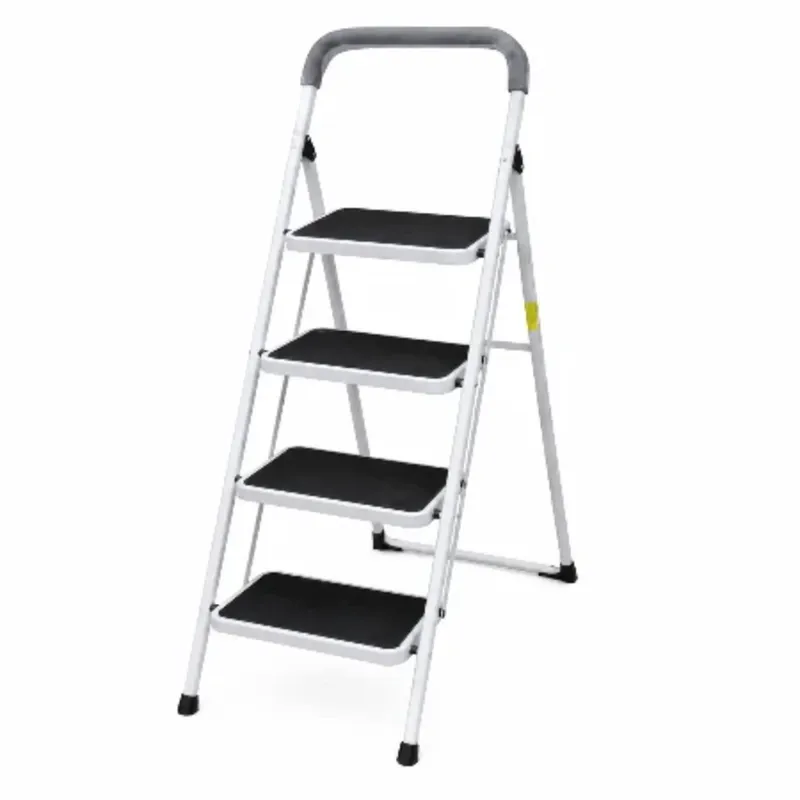Escalera Doméstica Plegable 4niveles con Manija Acolchada
