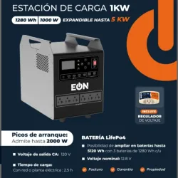 Estación de Energía EON 1000W | 1280Wh