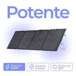 Panel Solar Portátil Ecoflow 220W