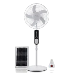 Ventilador Solar Recargable 16" Stavel
