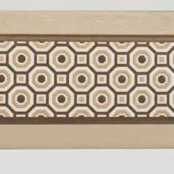 Cenefa relieve gris de 0.23cm 