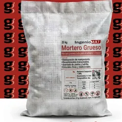 Mortero Grueso 25 kg