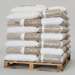 Relleno en sacos de 30kg