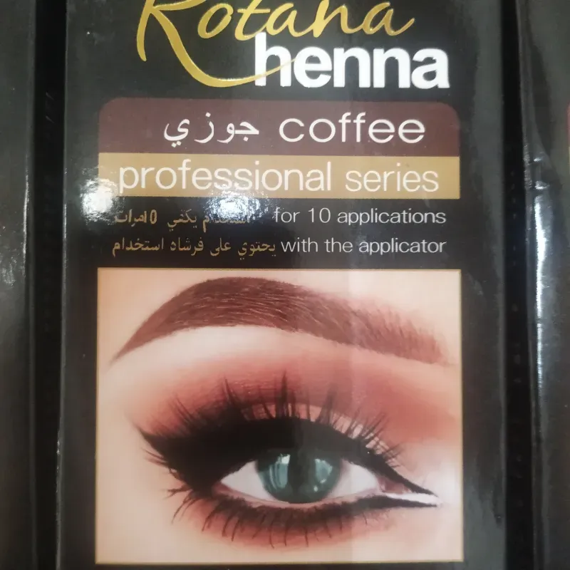 Tinte Henna color coffee