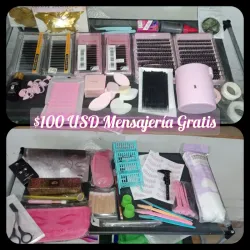 Combo de Pestañas grupales y pelo a pelo ,cejas 