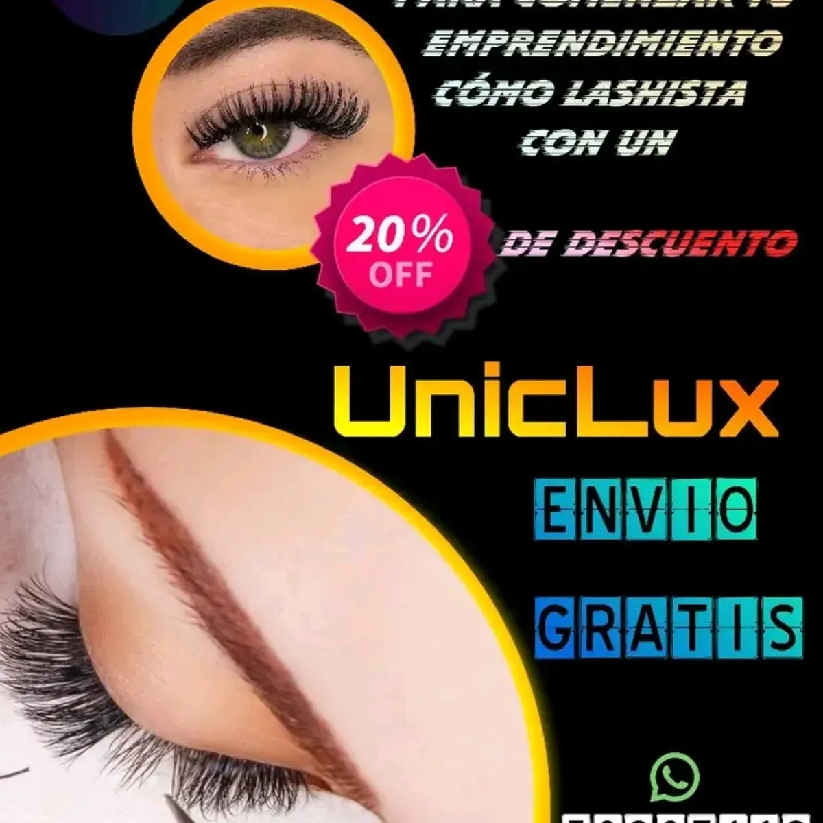 Insumos de pestañas y cejas