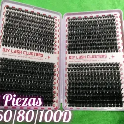 Libro de Pestañas grupales 40D/60D/80D/100D