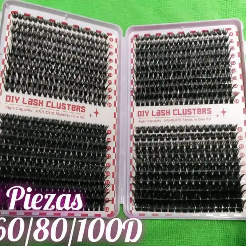 Libro de Pestañas grupales 40D/60D/80D/100D