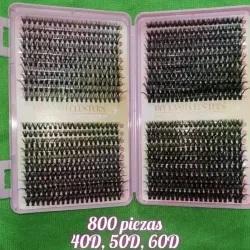 Libro de Pestañas grupales 40D/50D/60D