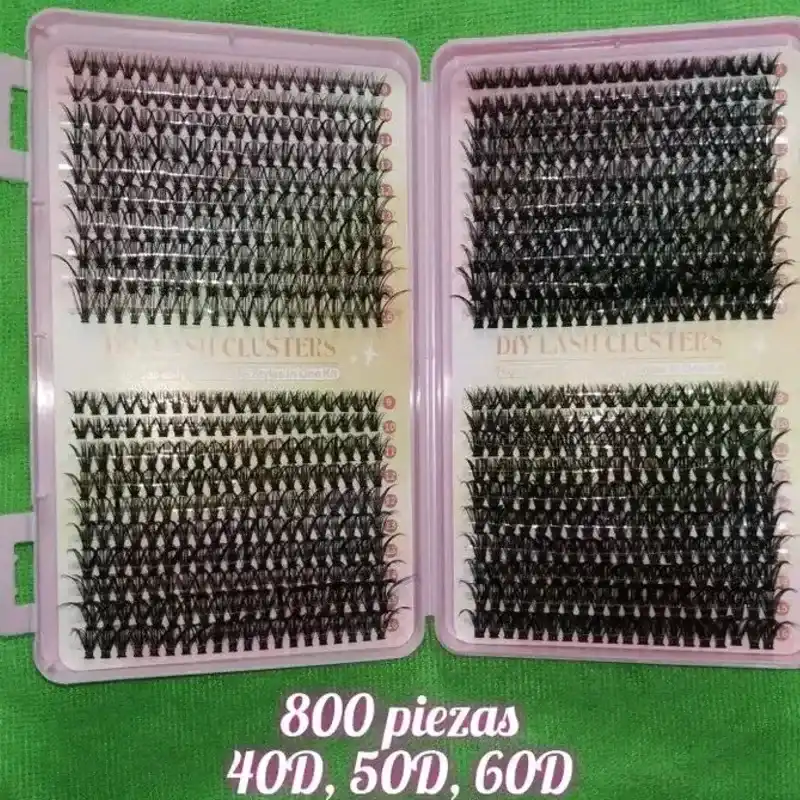 Libro de Pestañas grupales 40D/50D/60D