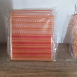 Pestañas grupales de colores 