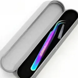 Pinza cuello de ganso titanio