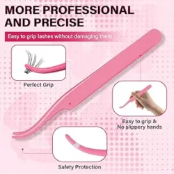 Pinza curva de acero