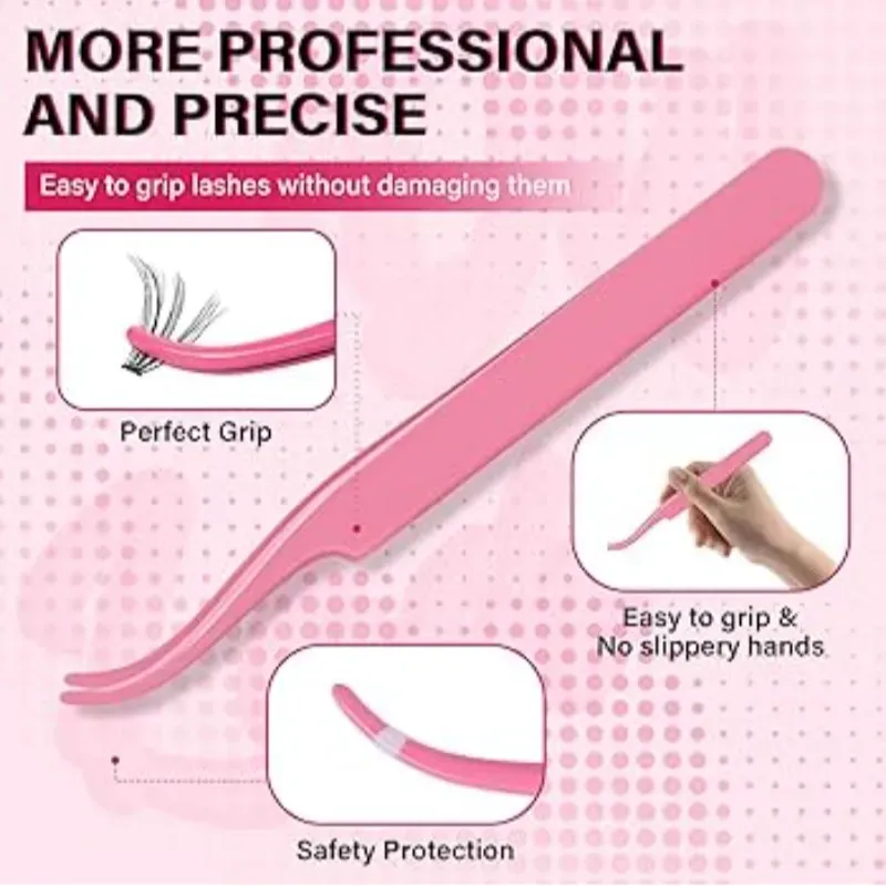 Pinza curva de acero