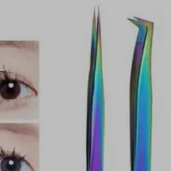 Pinza de titanio forma de L