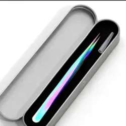 Pinza recta de titanio