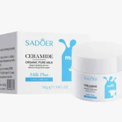 Crema facial de leche