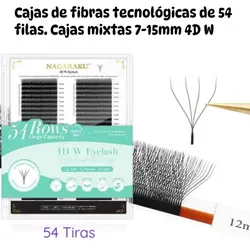 Caja de 54 filas 4D W mixtas
