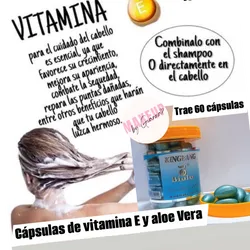 Cápsulas de vitamina para Cabello