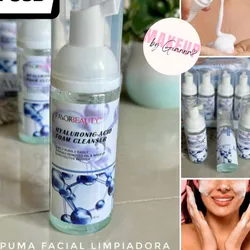 Espuma limpiadora facial