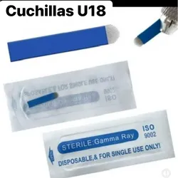 Paquete de 50 cuchillas u18