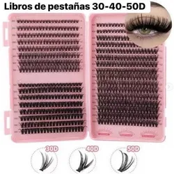 Pestañas 30-40-50D