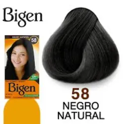 Tinte Bigen Negro Natural #58