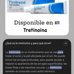 Tretinoina en crema