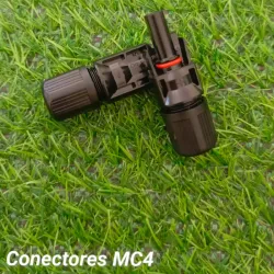 Conectores MC4 para paneles solares 