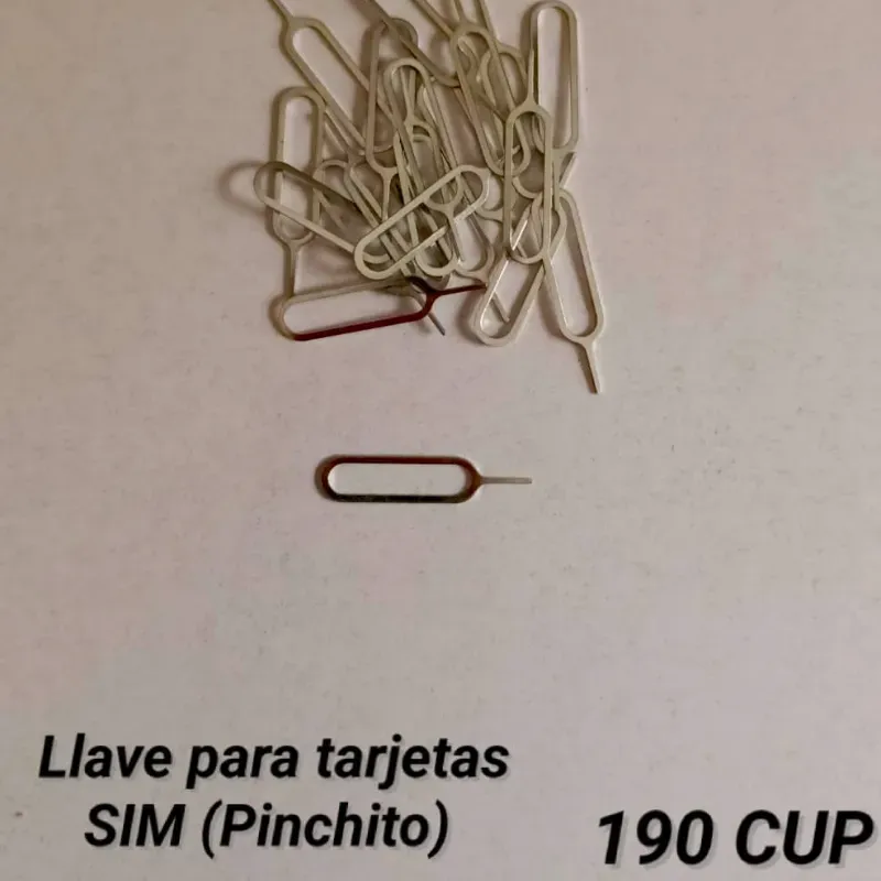Llave para SIM (pinchitos para línea)