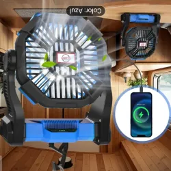 Ventilador recargable 10000 mhA 🔋