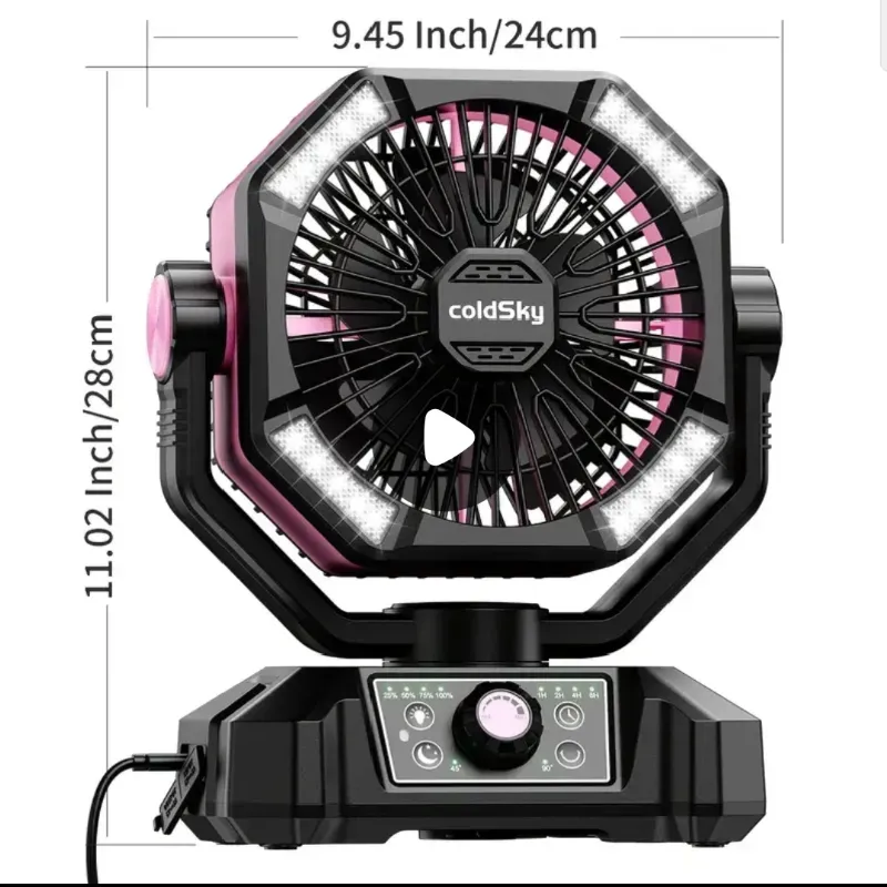 Ventilador recargable Cold SKY 20000 mhA 🔋