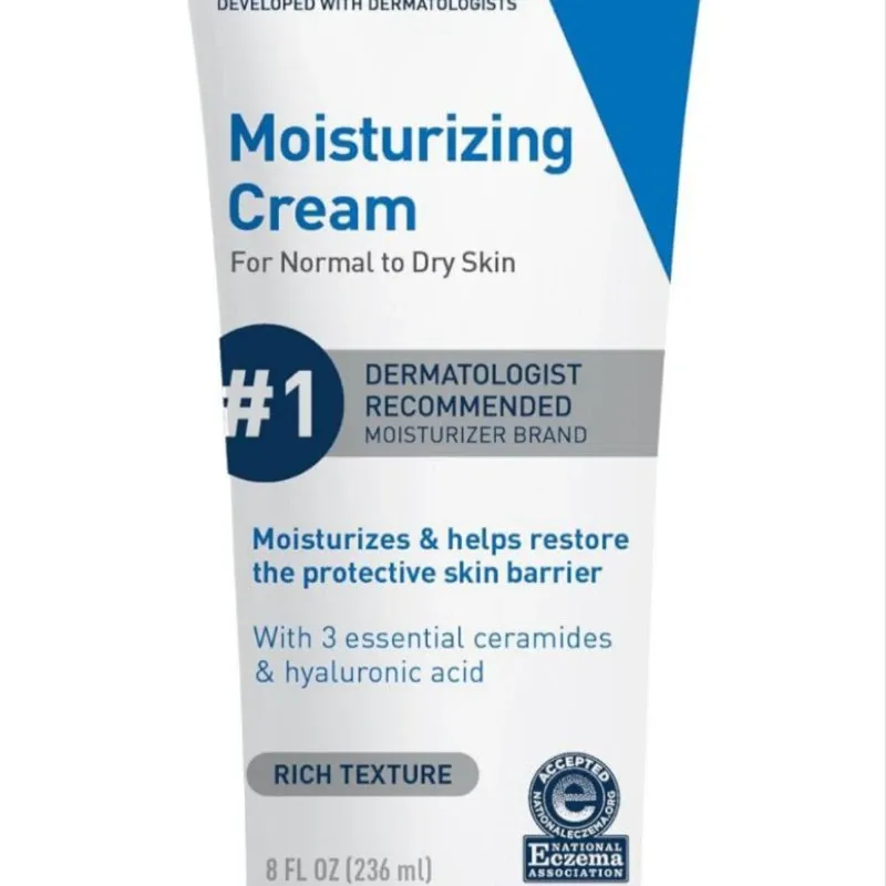 CeraVe Moisturizing Cream 8 oz – Hidratación intensa para piel seca y sensible