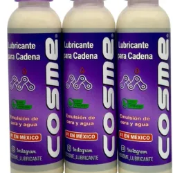 El Lubricante para Cadena de Bicicleta Aceite Cerámico Cera Seco de Cosme es la solución ideal para mantener el rendimiento óptimo de tu bicicleta. Con una fórmula a base de cera y agua, este lubricante proporciona protección duradera y eficiente, asegurando que tu cadena funcione sin problemas en diversas condiciones climáticas.  Con un volumen de 120 mL, este producto es fácil de aplicar y no volátil, lo que significa que no se evaporará rápidamente, garantizando una lubricación prolongada. Su consistencia permite una distribución uniforme, evitando la acumulación de suciedad y prolongando la vida útil de los componentes de tu bicicleta