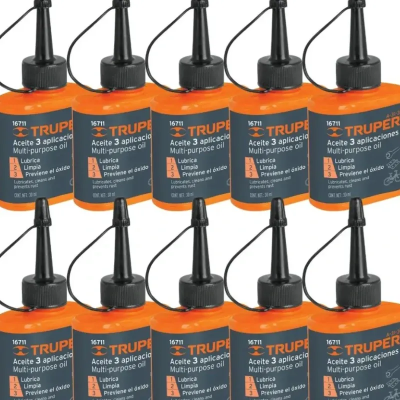 Lubricante de cadena Truper de 90 ML el frasco, para todos los climas